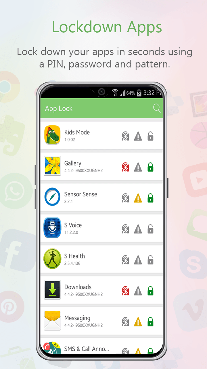 App Lock and Gallery Vault app selection artwork